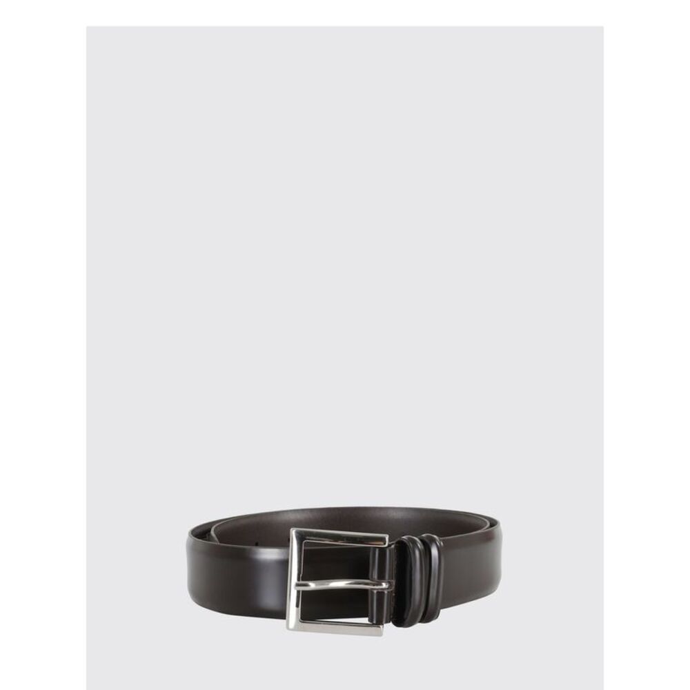 Orciani Men Orciani Brushed Leather Belt